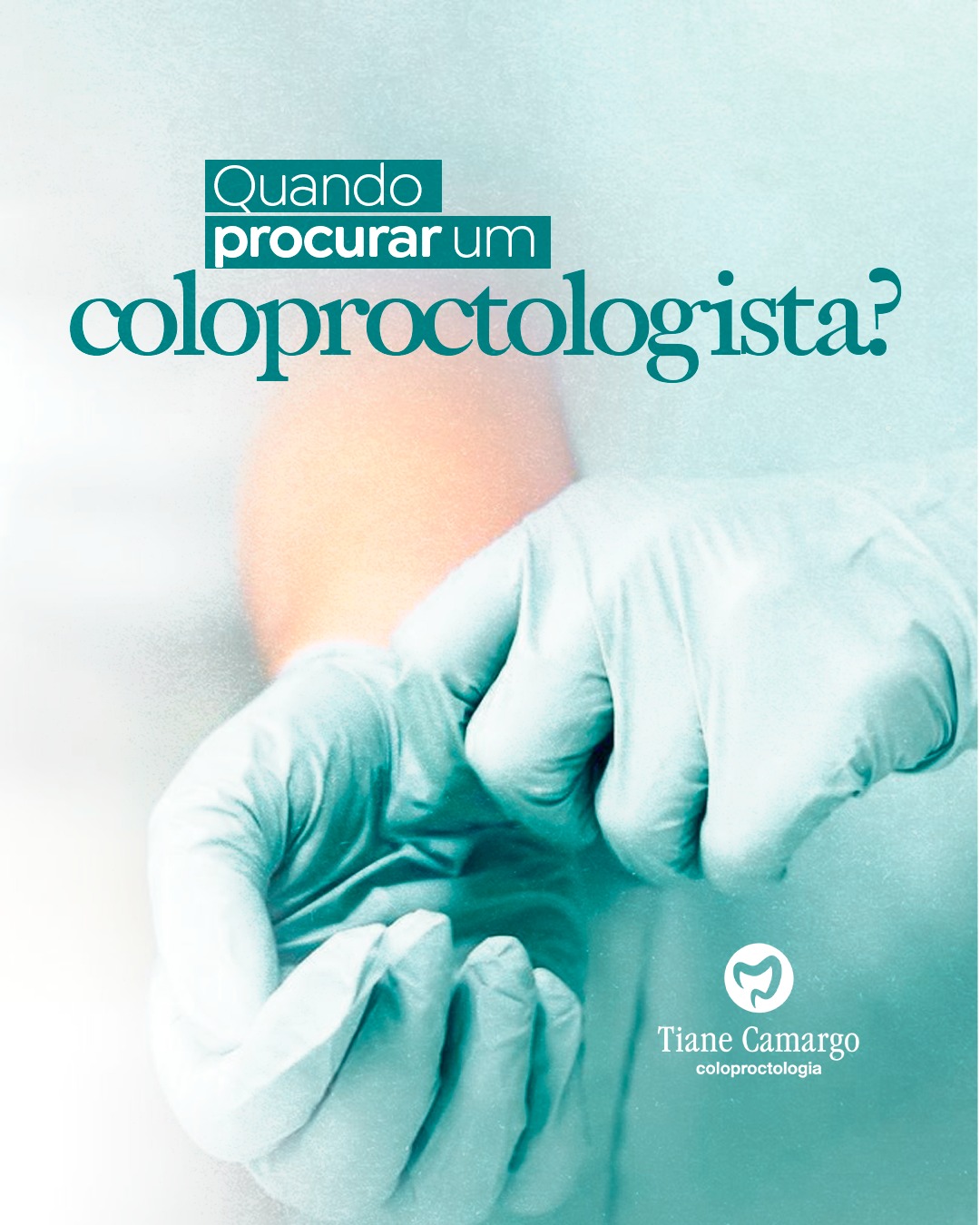 Arte sobre quando procurar um coloproctologista